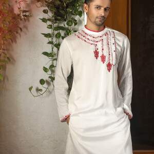 Lotus Devotion Men’s Panjabi