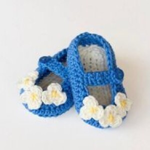 Handmade Crochet Newborn Baby Shoes