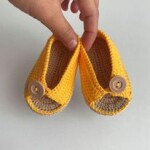 Handmade Crochet Newborn Baby Shoes