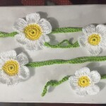 Sunflower Crochet Baby Barefoot