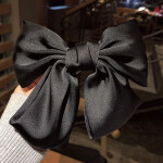 Large Satin Ribbon Hair Bow