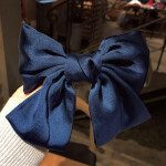 Large Satin Ribbon Hair Bow