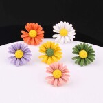 Multicolor Daisy Flower Brooch Pin