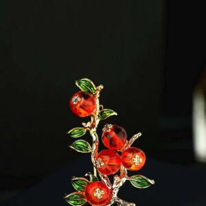 Persimmon Hijab Brooch