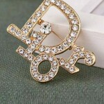 Dior Hijab Brooch