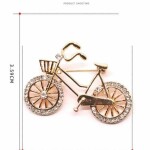 Bobauna Bike Bicycle Brooch Pin