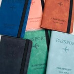 High Quality Leather Passport Wallet