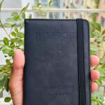 High Quality Leather Passport Wallet