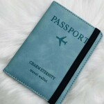 High Quality Leather Passport Wallet