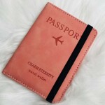 High Quality Leather Passport Wallet