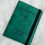 High Quality Leather Passport Wallet