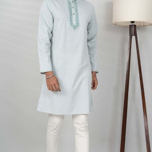 Blue Must Men's Panjabi