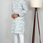 Zirocon Leaves Men's Panjabi