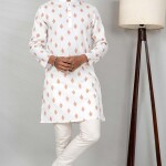 Mystic White Men's Panjabi