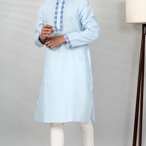 Pattens Blue Men's Panjabi