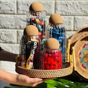 Kitchen Storage Glass Jar