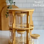 Kitchen Storage Glass Jar