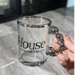 Heavy Material Glass Mug