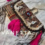 Banjara Leather Flap Bag With Banjara Belt